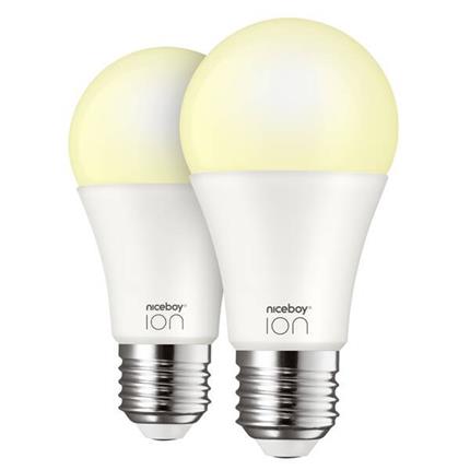 Niceboy chytrá žárovka ION SmartBulb AMBIENT 9W - E27 SET 2 ks