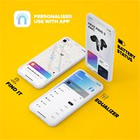 Niceboy HIVE Pins 3 ANC bílá