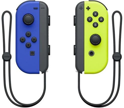 Nintendo Joy-Con Pair modrý/neonově žlutý