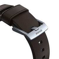 Nomad kožený řemínek pro Apple Watch 42/44 mm - Active Pro Brown/Silver Hardware