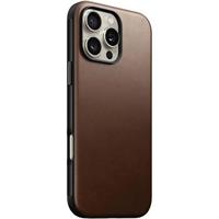 Nomad Modern Leather Case MagSafe kryt iPhone 16 Pro Max hnědý
