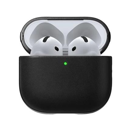 Nomad Modern Leather pouzdro Apple Airpods 4 černé