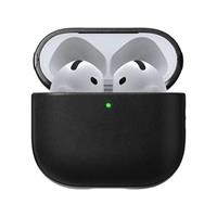 Nomad Modern Leather pouzdro Apple Airpods 4 černé