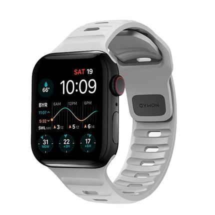 Nomad řemínek Sport Strap pro Apple Watch 42/44/45mm-Lunar Gray