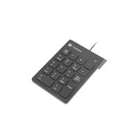 Numerická klávesnice Natec GOBY 2, USB, černá