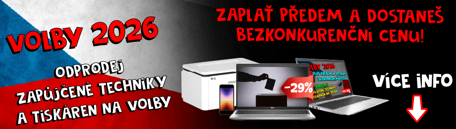 Odprodej techniky z voleb