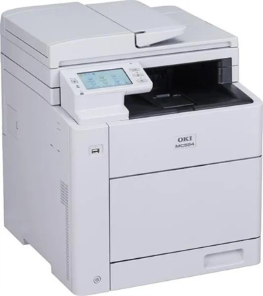 OKI MC554dn/ barevná/ PSCF/ A4/ 600x600 dpi/ 32 ppm/ USB/ LAN