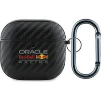 Oracle Red Bull Racing PU Karbonové pouzdro AirPods 4 černé