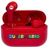 OTL dětská bezdrátová sluchátka s motivem Super Mario červená