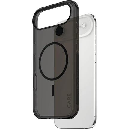 PanzerGlass CARE Smokey kryt s MagSafe Apple iPhone 17 Air kouřový/černý
