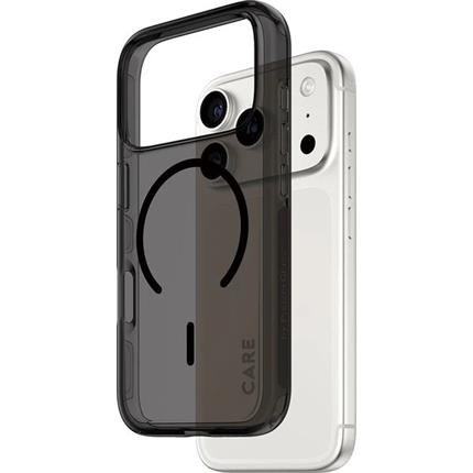 PanzerGlass CARE Smokey kryt s MagSafe Apple iPhone 17 Pro kouřový/černý