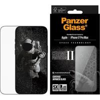 PanzerGlass Ceramic II sklo Apple iPhone 17 Pro s instalačním rámečkem