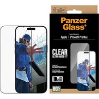 PanzerGlass Ultra-Wide Fit sklo Apple iPhone 17 Pro Max s instalačním rámečkem