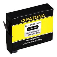 Patona PT1235 - GoPro Hero 4 AHDBT-401 1160mAh Li-Ion