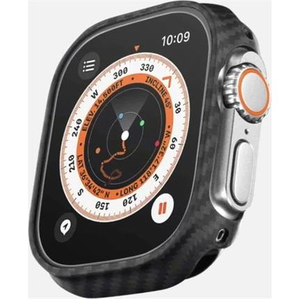 Pitaka Air Case ochranný kryt Apple Watch Ultra 49 mm černý/šedý