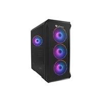 Počítačová skříň Genesis IRID 503 ARGB MICRO (USB 3.0), 4x 120m ventilátory ARGB ovládané z MB
