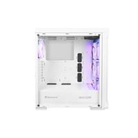 Počítačová skříň Genesis IRID 505 ARGB WHITE MIDI TOWER (USB 3.0), 4x 120mm ventilátory