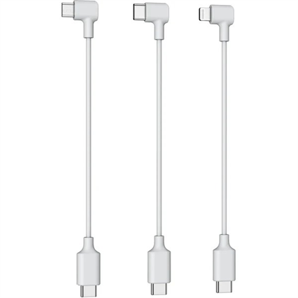 Potensic náhradní propojovací kabely k telefonům (micro USB + USB-C + Lightning)