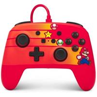 PowerA Enhanced drátový herní ovladač - Speedster Mario (Switch)