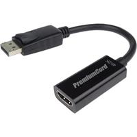 PremiumCord  adaptér DisplayPort - HDMI  M/F 4K*2K@30Hz 20cm