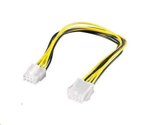 Premiumcord kabel interní napájecí 8pin, prodloužení 28cm