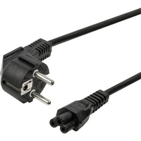 PremiumCord Kabel síťový 230V k notebooku 2m, trojlístek "Mickey Mouse"