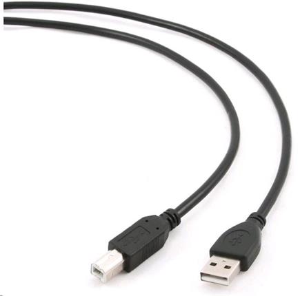 PremiumCord Kabel USB 2.0, A-B, 2m, černý