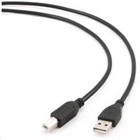 PremiumCord Kabel USB 2.0, A-B, 2m, černý
