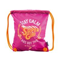 Presco Group Sáček na obuv Supergirl – STAY CALM