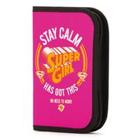 Presco Group Školní penál Supergirl – STAY CALM