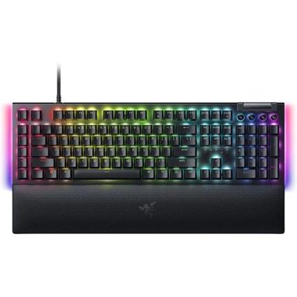 Razer BlackWidow V4 Green Switch US herní klávesnice černá