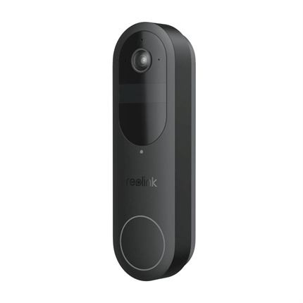 REOLINK bezpečnostní video zvonek D340B, 4MP, 2K, WiFi, černá