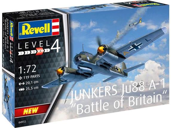 Revell Junkers Ju88 A-1 Bitva o Británii