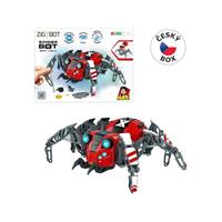 Robot Zigybot Spider, stavebnice, 110 dílků
