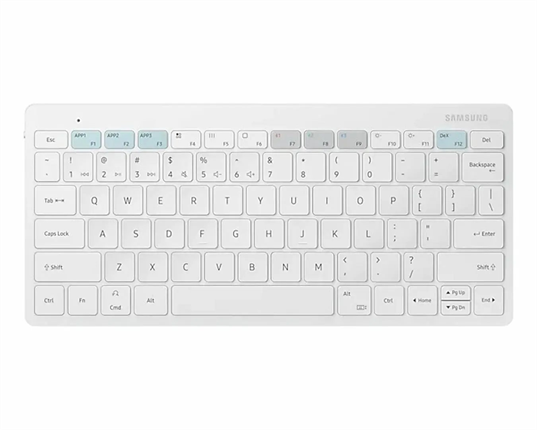 SAMSUNG Multifunkční Bluetooth klávesnice bílá