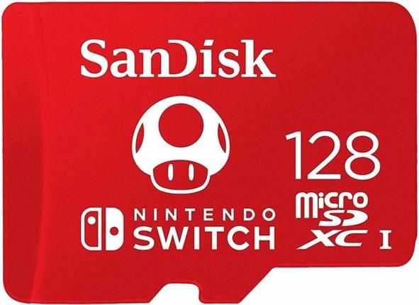 SanDisk MicroSDXC for Nintendo Switch paměťová karta 128GB