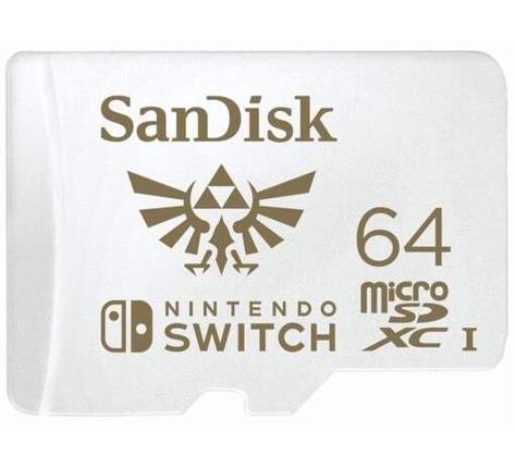 SanDisk MicroSDXC for Nintendo Switch paměťová karta 64GB