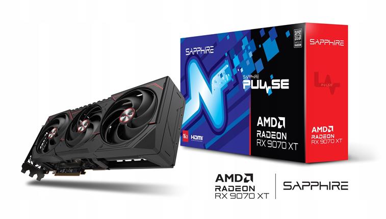 Sapphire PULSE AMD Radeon RX 9070 XT GAMING 16GB