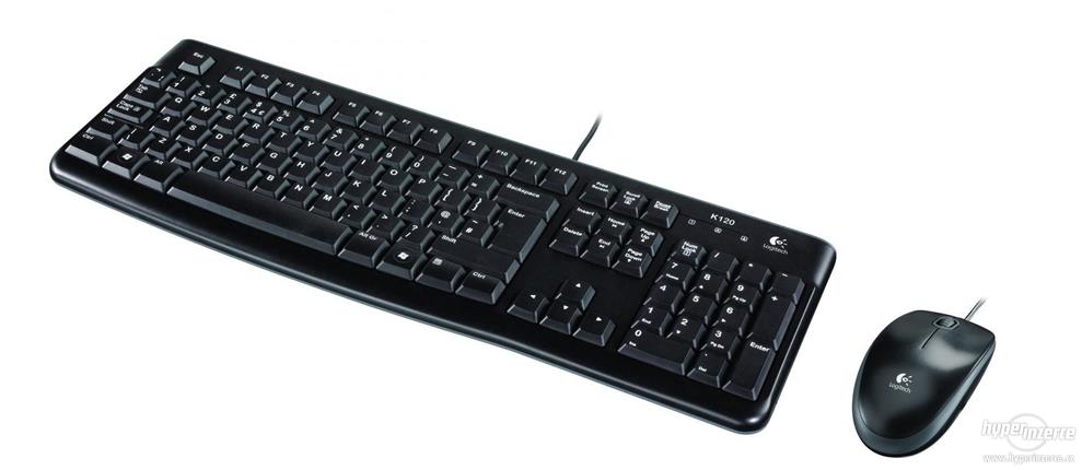 set Logitech Desktop MK120 klávesnice + myš EN