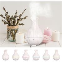 SIXTOL Aroma difuzer Bloom bílé dřevo 200ml