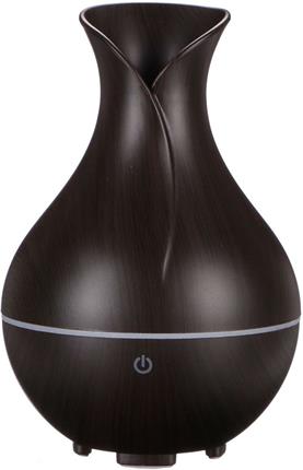 SIXTOL Aroma difuzer Bloom tmavé dřevo 200ml