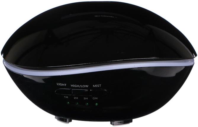 SIXTOL Aroma difuzer Stone černý lesk 500ml