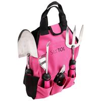 SIXTOL Sada zahradního nářadí GARDEN PINK 12