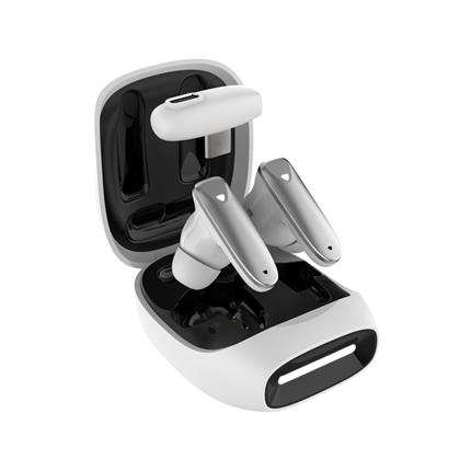 Sluchátka FIXED TWS Game Pods s radiofrekvenčním připojením, herní, bílá