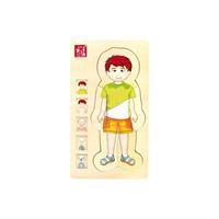 Small Foot Dřevěné hračky puzzle anatomie Tim