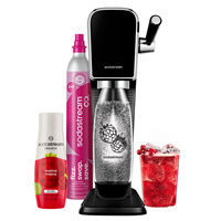 Sodastream Sada výrobníku ART Black Malina Zero Mpack