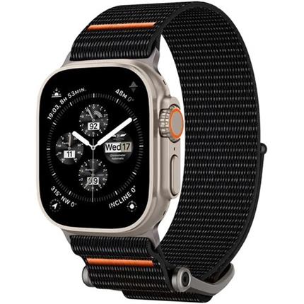 Spigen DuraPro Flex Ultra Band řemínek Apple Watch 49mm/45mm/44mm/42mm černý