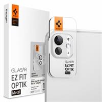 Spigen Glass tR EZ Fit Optik Metal 1 Pack ochranné sklo čoček pro Apple iPad Pro 13" (2024) & 11" (2024) stříbrná