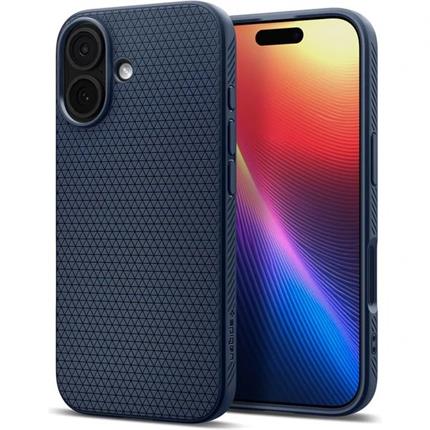 Spigen Liquid Air kryt iPhone 17 navy blue
