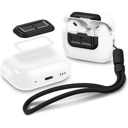 Spigen Lock Fit M pouzdro AirPods Pro (2nd/1st Gen) karbon